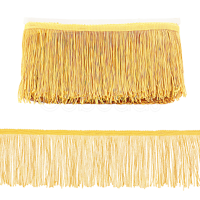 Polyester Latin Fringe Lace OCOR-WH0066-12A-04-1