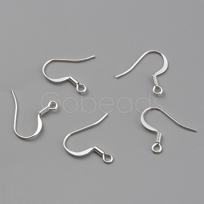 Brass Earring Hooks KK-O131-08-1