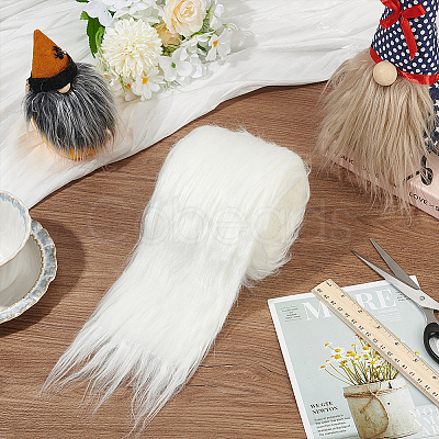 Polyester Top for Diy Hand-Decorated Artificial Wool Strip Accessories FIND-WH0170-32C-1