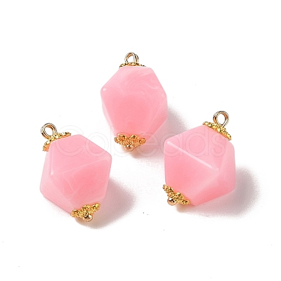Two Tone Acrylic Pendants MACR-C033-07E-1