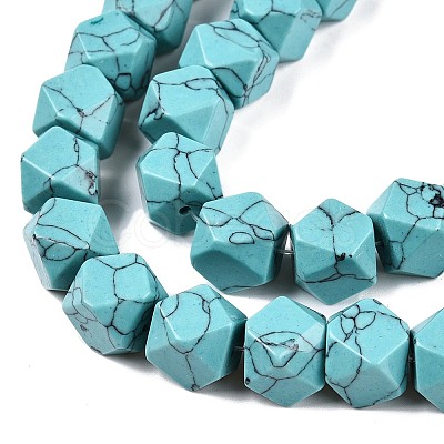 Synthetic Turquoise Beads Strands TURQ-T004-02-1
