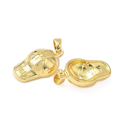 Brass Pendants KK-H076-15G-1
