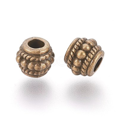 Tibetan Silver Beads LS-MLF0009Y-NF-1