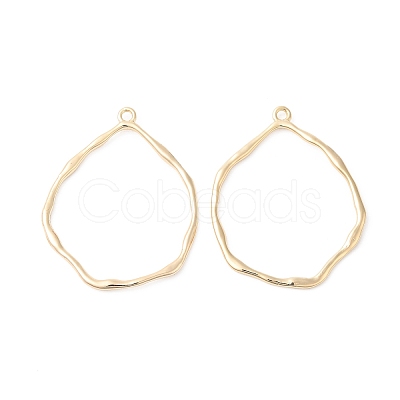 Brass Open Back Bezel KK-O144-03G-1