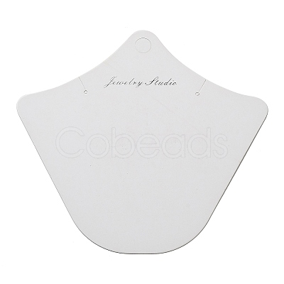 Paper Necklace Display Cards DIY-K066-01B-1
