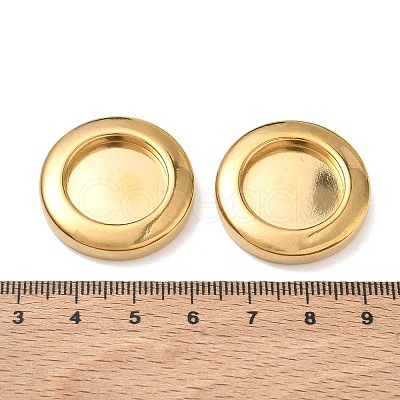 304 Stainless Steel Cabochon Settings SA-CBAE5AC-07G-1