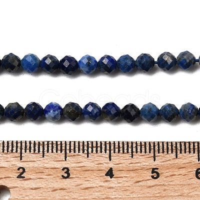 Natural Lapis Lazuli Beads Strands G-T108-36-1-1
