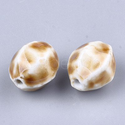 Handmade Porcelain Beads PORC-S498-47N-1