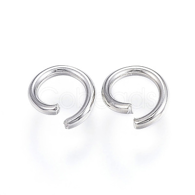 Tarnish Resistant 304 Stainless Steel Open Jump Rings LS-STAS-F110-06P-1