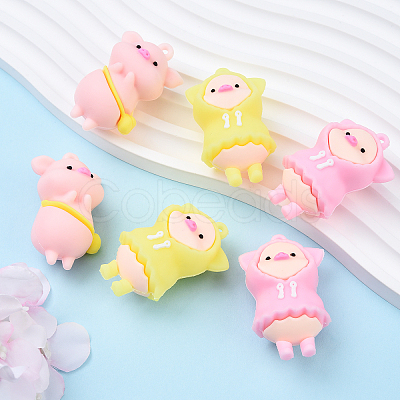 9Pcs 3 Styles PVC Pendants FIND-YW0006-66-1