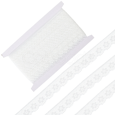 Polyester Lace Triming Ribbons OCOR-WH20050-028C-1