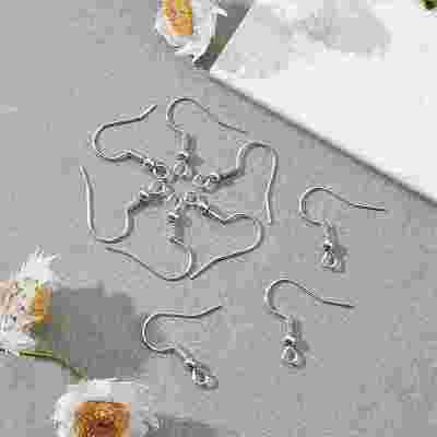 Iron Earring Hooks E135-1