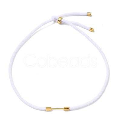 Adjustable Nylon Cord Necklace Making KK-CBACFA2-02G-34-1