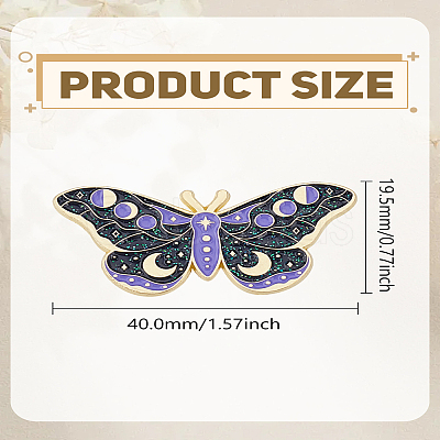 Butterfly Enamel Pins JEWB-LP0004-30A-1