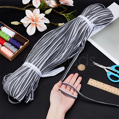 Reflective Fiber Lip Cord Trim OCOR-WH0816-031-1