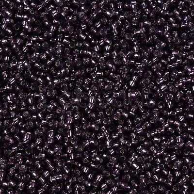 11/0 Grade A Transparent Glass Seed Beads X-SEED-Q007-F41-1