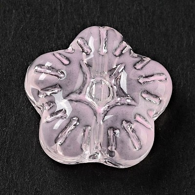 Transparent Glass Beads GLAA-F116-02E-1
