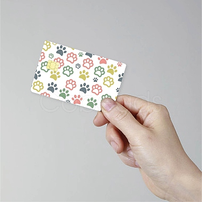 PVC Plastic Waterproof Card Stickers DIY-WH0432-043-1