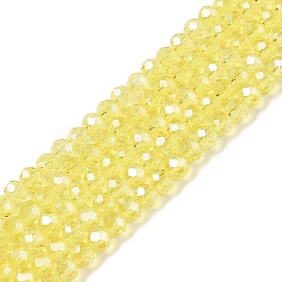Electroplate Glass Beads Strands LS-EGLA-A044-T4mm-A29-1