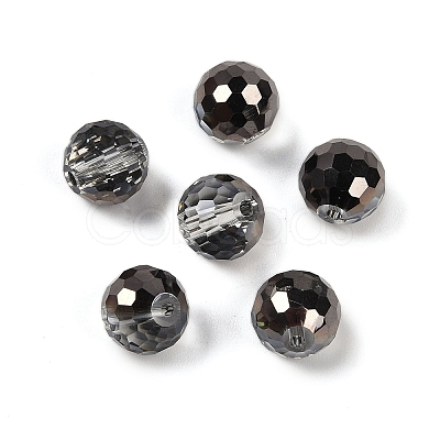 Transparent Electroplate Glass Beads EGLA-N002-31-G05-1