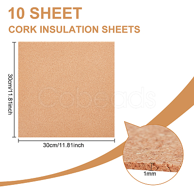 Cork Insulation Sheets DIY-WH0430-173-1