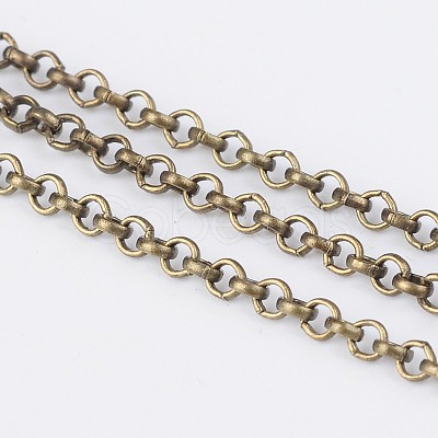 Iron Rolo Chains X-CH-S066-AB-FF-1