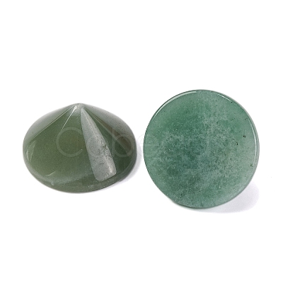Natural Green Aventurine Cabochons G-Q184-01C-1
