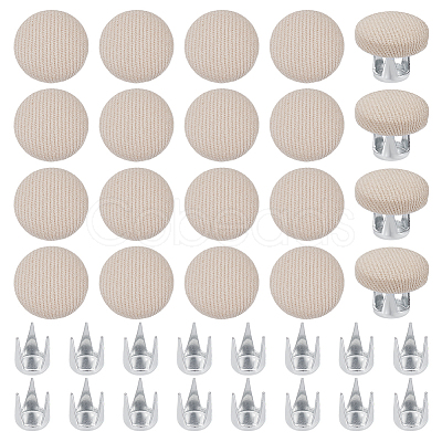 Cotton Cap Top Buttons BUTT-BC0001-13C-1