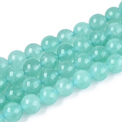 Natural Quartz Beads Strands G-T144-8mm-10B-1