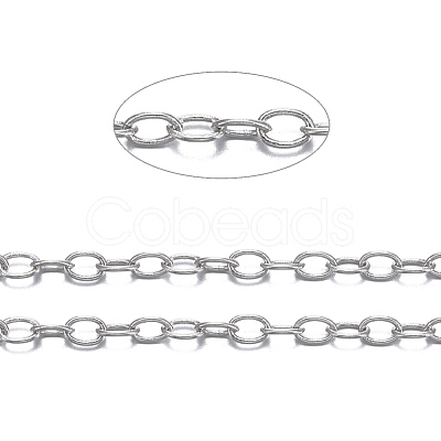 Brass Cable Chains CHC-034Y-P-1
