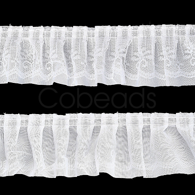 5 Yards Double Polyester Lace Trim for Sewing Decoration OCOR-GF0005-06E-1