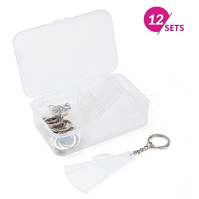 DIY Keychain Making DIY-BC0010-82P-1