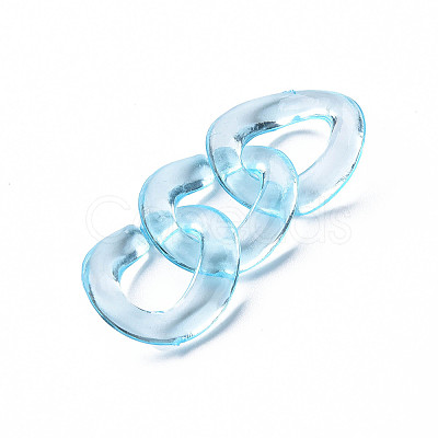 Transparent Acrylic Linking Rings MACR-S373-99-B07-1
