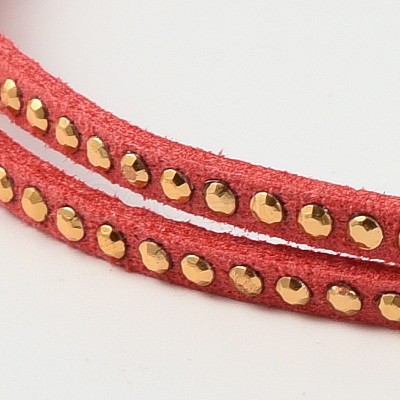 Rivet Faux Suede Cord LW-M002-08-1