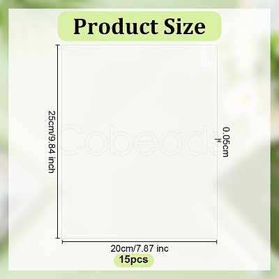 PET Sheets DIY-WH0320-78C-1