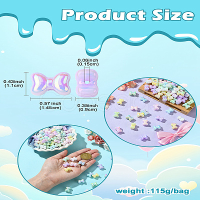Opaque Acrylic Beads OACR-CJC0009-09-1