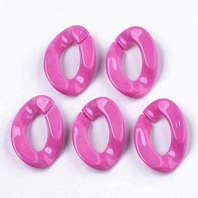 Opaque Acrylic Linking Rings OACR-S036-001B-G07-1