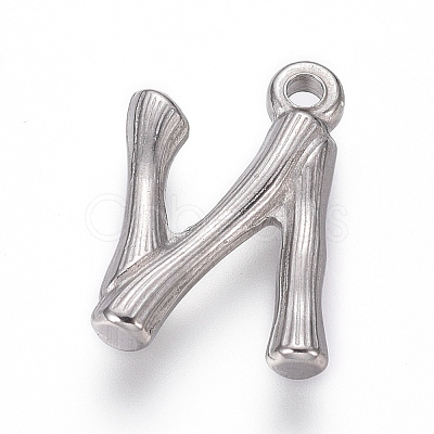 Tarnish Resistant 304 Stainless Steel Pendants STAS-G214-38P-N-1