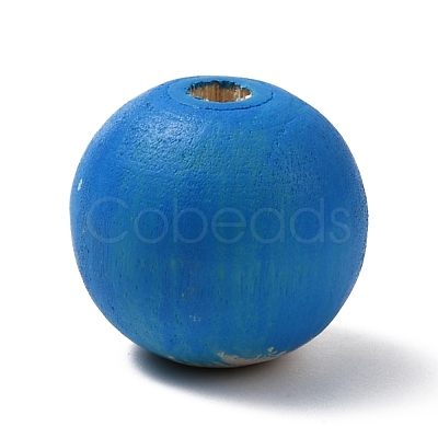 Wood Beads WOOD-WH0120-06F-1