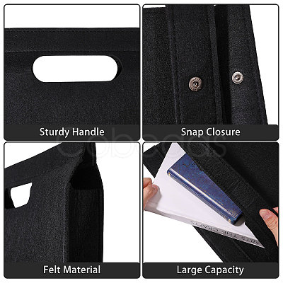 Rectangle Felt Purse Organizer Insert DIY-WH0899-816C-1