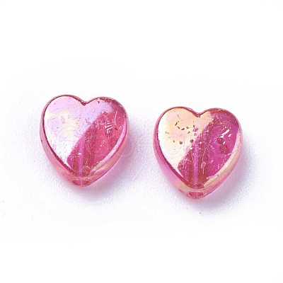 Transparent Acrylic Beads PL539-809-1