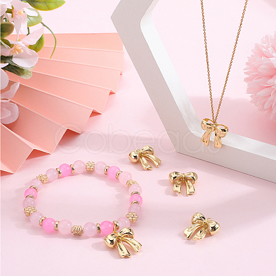 5Pcs Rack Plating Brass Pendants KK-BBC0015-10-1