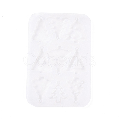 Christmas Pendants DIY Silicone Mold DIY-K073-19B-1