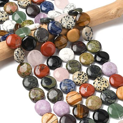 Natural & Synthetic Gemstone Beads Strands G-L246-02-1