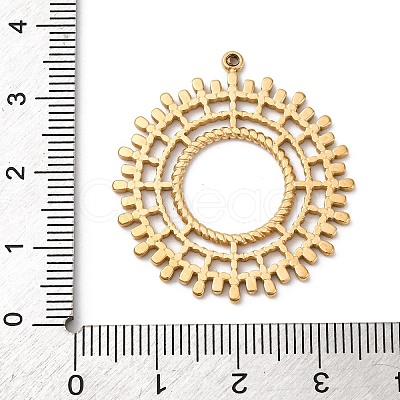 304 Stainless Steel Pendants STAS-L022-519G-1