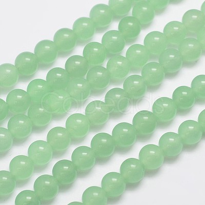 Natural & Dyed Malaysia Jade Bead Strands X-G-A146-8mm-A26-1