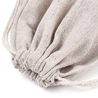 Cotton Packing Pouches Drawstring Bags ABAG-R011-17x23-1