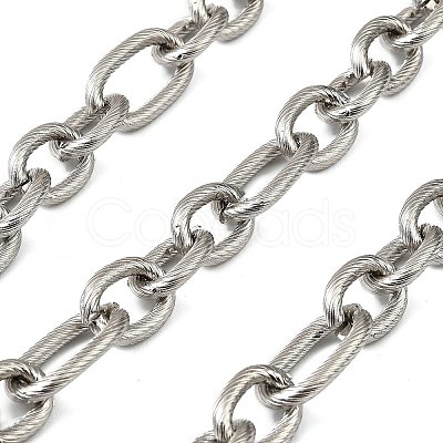 304 Stainless Steel Figaro Chains CHS-H114-01P-1