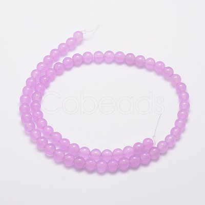 Natural & Dyed Malaysia Jade Bead Strands X-G-A146-6mm-A17-1