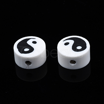 Handmade Polymer Clay Beads CLAY-T016-65K-1